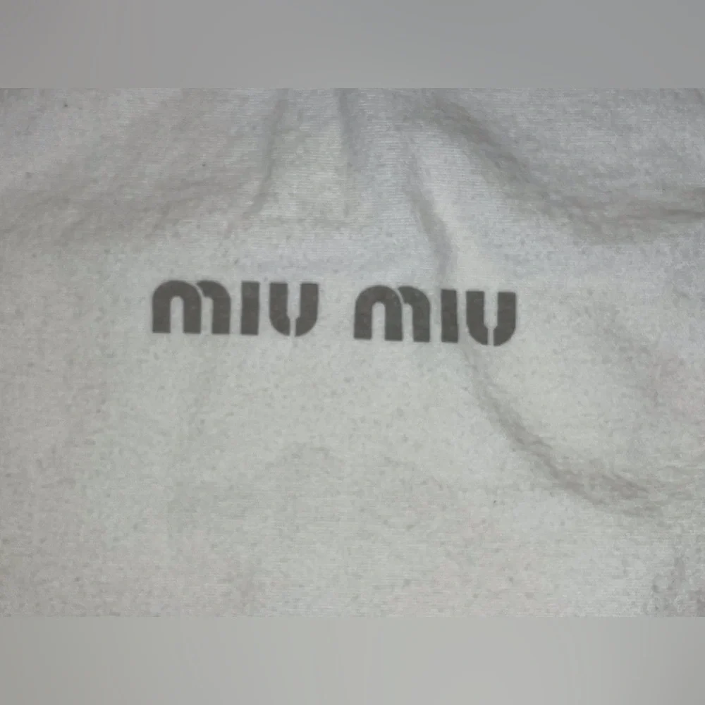 Miu Miu Cream Dust Bags 9,5”x‎ 10,5”